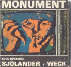 The Book MONUMENT Copyright by TURE SJOLANDER/LARSWECK 1968.